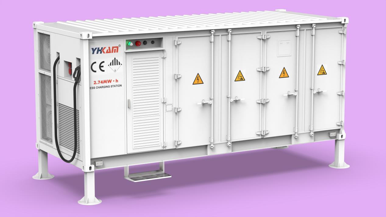 2.74MW·h岸基储能式充电站